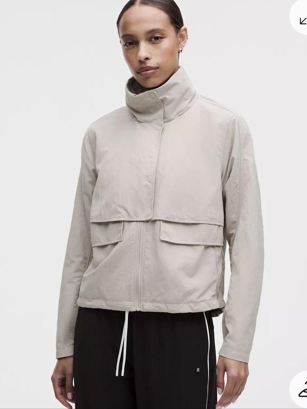 Lululemon Always Effortless Jacket - Khaki size 10